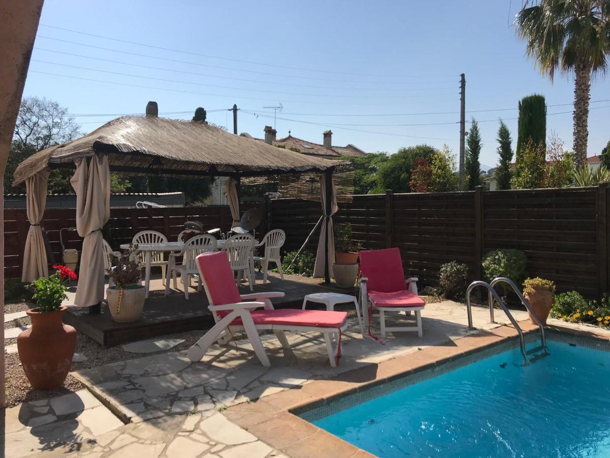 Rez De Jardin Villa Cagnes Sur Mer. ภายนอก รูปภาพ