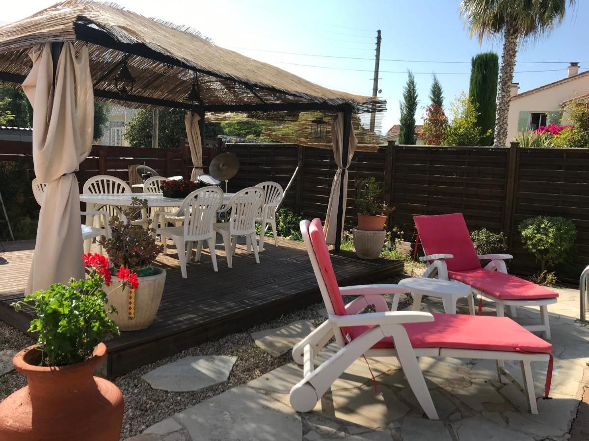 Rez De Jardin Villa Cagnes Sur Mer. ภายนอก รูปภาพ